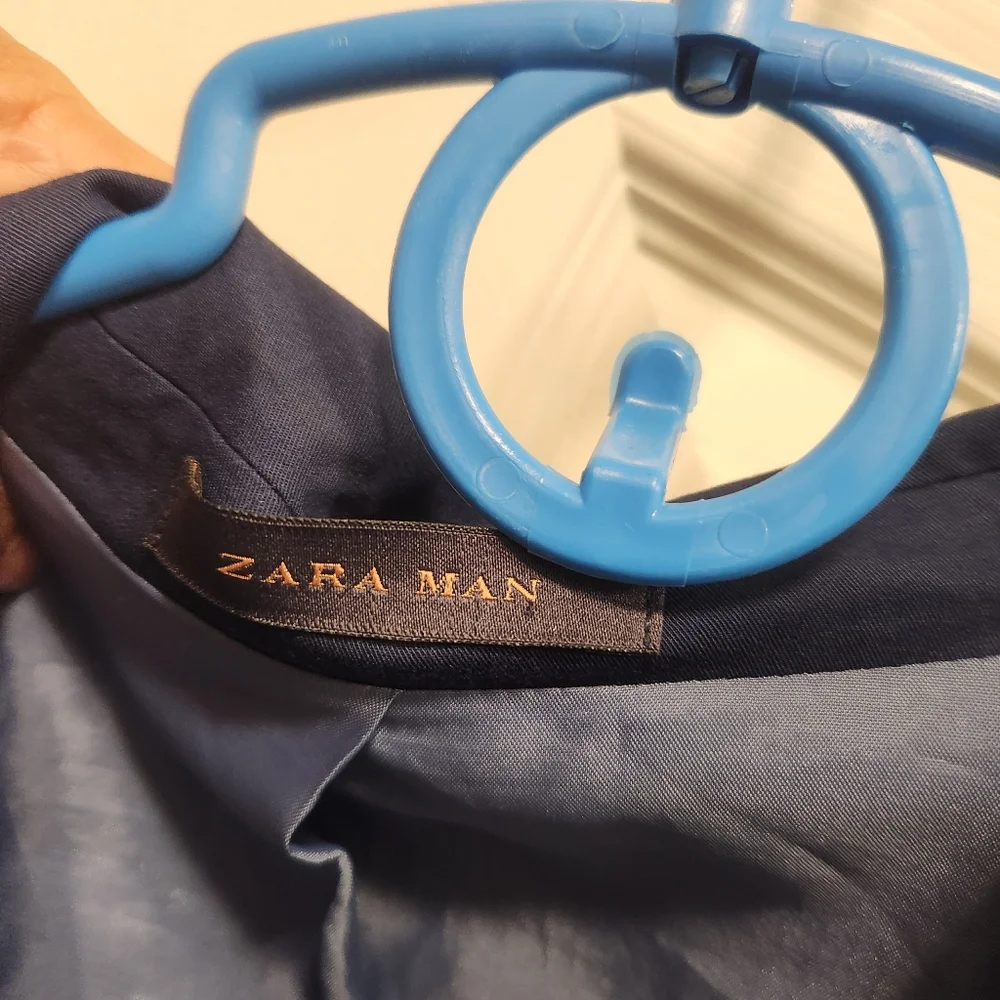 Zara blue blazer size 38